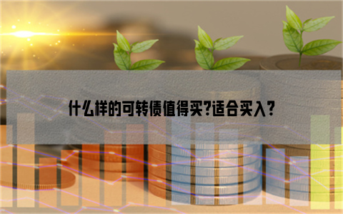 什么样的可转债值得买？适合买入？