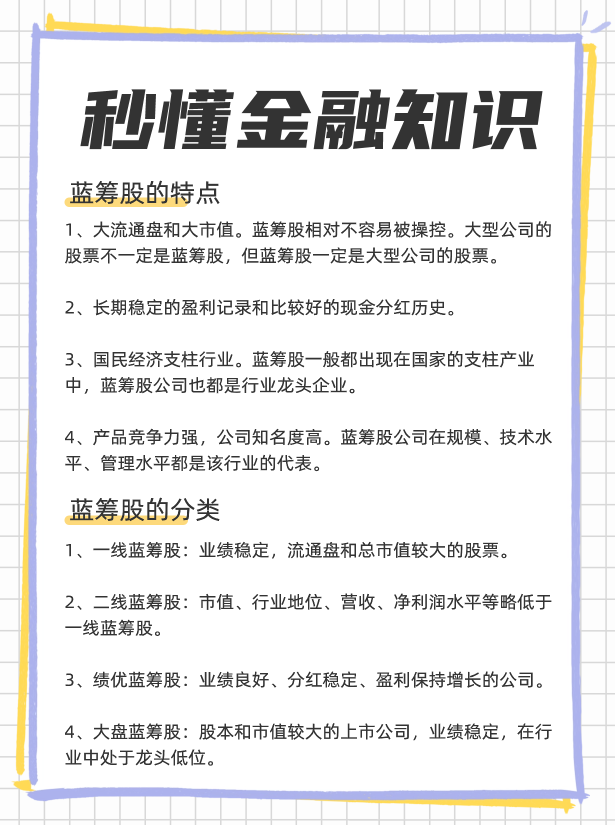 蓝筹股是什么，怎么找蓝筹股？