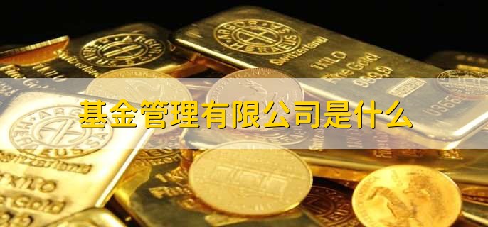 基金管理有限公司是什么，管理投资基金的机构