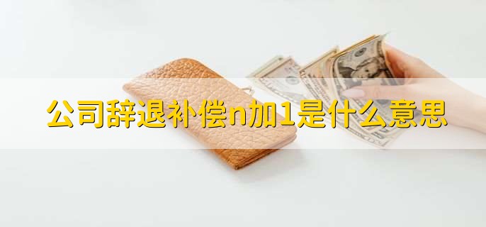 公司辞退补偿n加1是什么意思