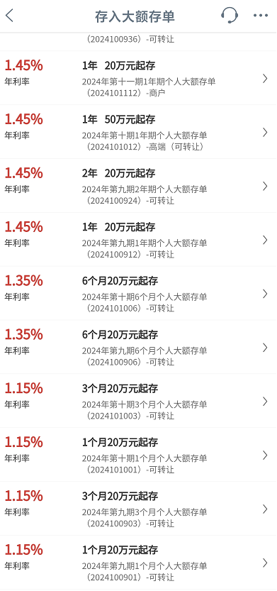 工行12月最新存款利率：工行20万三年利息多少？